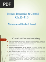 Process Dynamics & Control: Muhammad Rashed Javed