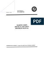 Mco 5530.14 Physical Security Program Manual