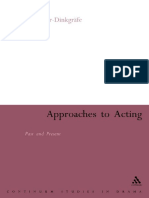 Daniel Meyer-Dinkgräfe - Approaches To Acting - Past and Present