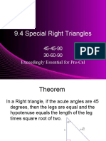 02-03-20 Special Right Triangles PP