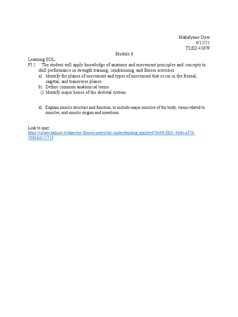 Module 8 | PDF