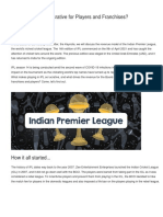 What Makes IPL Lucrative For Players and Franchises