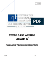 Unidad 4 Formulacion y Evaluación