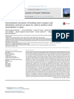 Environmental Assessment of Drinking Water Transport and D 2015 Journal of C