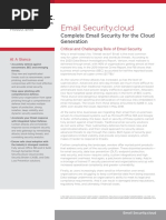 SED Email Security Cloud PB100