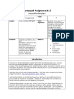 Homework Assignment 10 Template