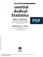 Essential Medical Statistics: Betty R. Kirkwood
