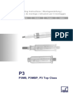 HBM P3 Top Class - Mounting Instructions