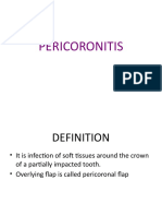 PERICORONITIS DEFINITION, CAUSES AND TREATMENT