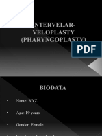 Intervelar-Veloplasty (Pharyngoplasty)