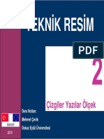 Çizgiler Ölçekler