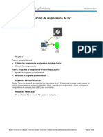 2.2.1.4 Packet Tracer - Simulating IoT Devices