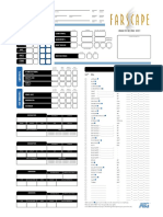 Farscape Character Sheet