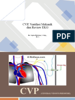 CVP Ventilasi Mekanik Dan Review EKG