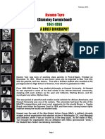 Kwame Ture Fna Stokeley Carmichael A Brief Biography