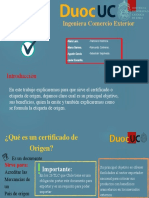 Certificado de Origen