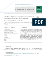 Proof and Disproof of Conjectures On Spectral Radii of Coclique Extension of Cycles and Paths