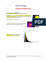 Blackbody Radiation: Do Physics Online