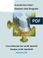 Madison Summer Arts Complete Brochure 2021