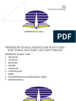 Perspektif Global Kelompok 1 Modul 2 Perspektif Global Dilihat Dari Sudut Ilmu - Ilmu Sosial Dan Ilmu Lain Yang Terkait 2018