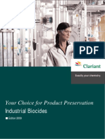 2009 - CLARIANT - IndustrialBiocides