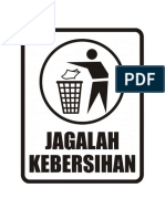 jagalah kebersihan