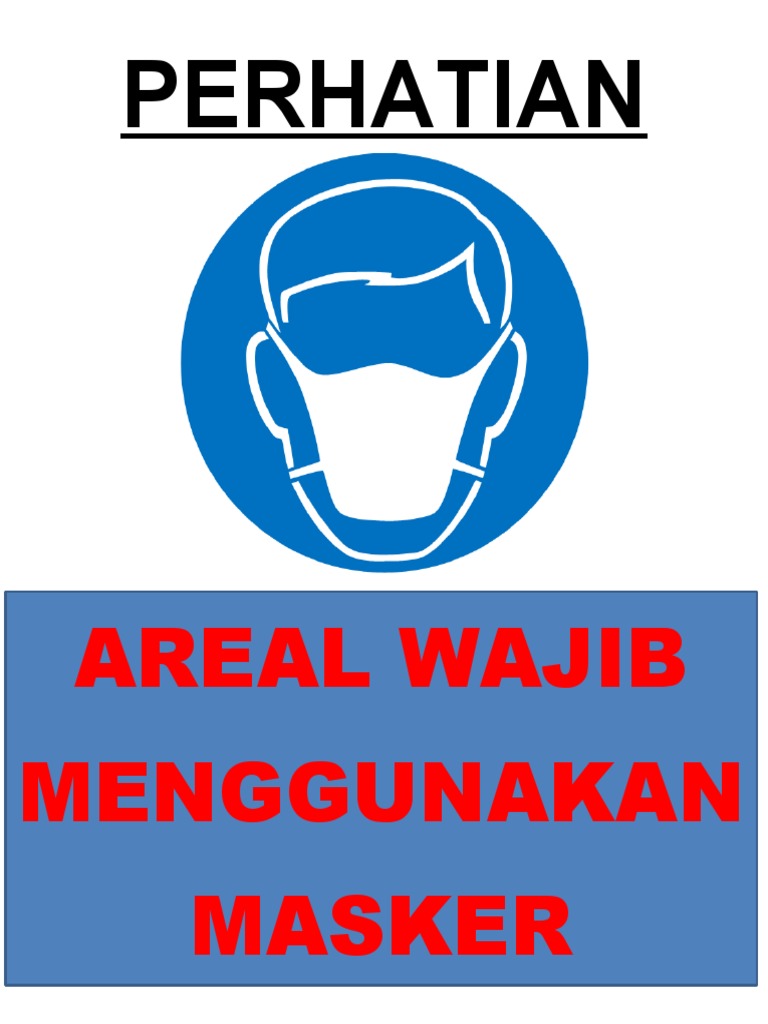 Area Wajib Masker | PDF
