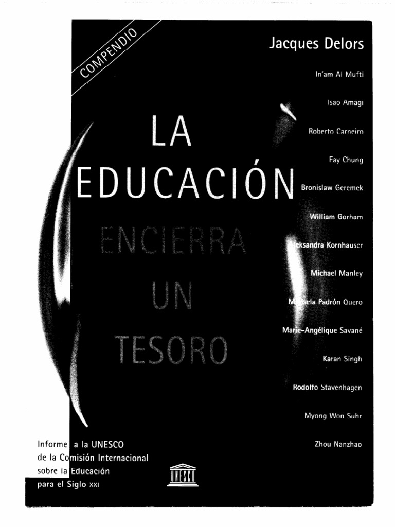 La Educación encierra un tesoro.pdf Maestros Conocimiento