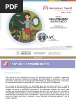 Lengua y Comunicacion Abril