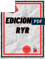 Ediciones Ryr. Catálogo Completo (Abril 2021) (M)