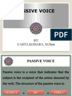 (Passive Voice)