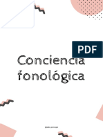 Conciencia Fonológica