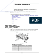 Hyundai transaxle solenoid identification