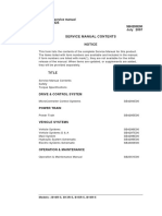 Service Manual Contents Notice: For Use in Service Manual Form SB4292E SB4293E00 July 2007