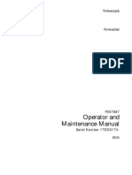 Operator and Maintenance Manual: Timberjack