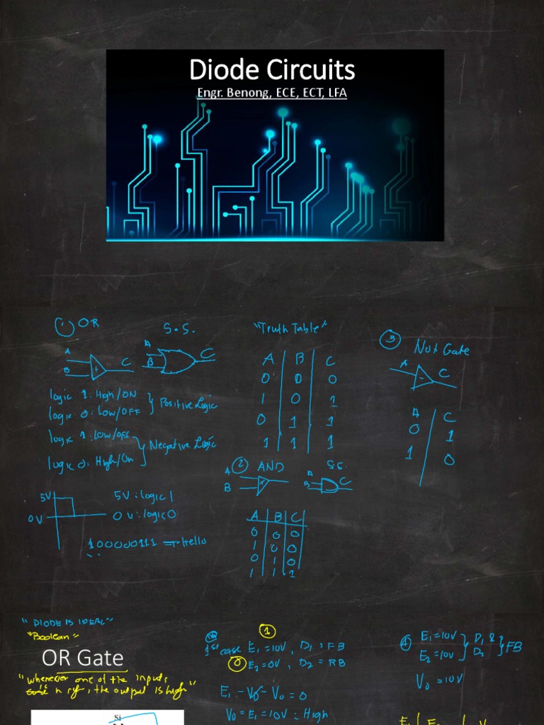 Diode Circuits and Special Purpose Diodes CpE | PDF | Diode | Electricity