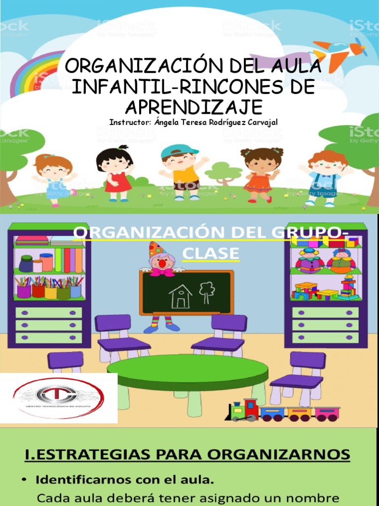 Organización Del Aula Infantil-Rincones de Aprendizaje | PDF