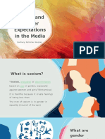 Sexism and Gender Expectations in The Media