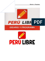PLAN DE GOBIERNO DE PERU LIBRE NO MAS POBRES EN UN PAIS RICO