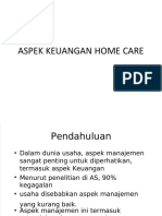 Aspek Keuangan Home Care
