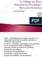 Historia - Do - Codigo - de - Etica Psicologia