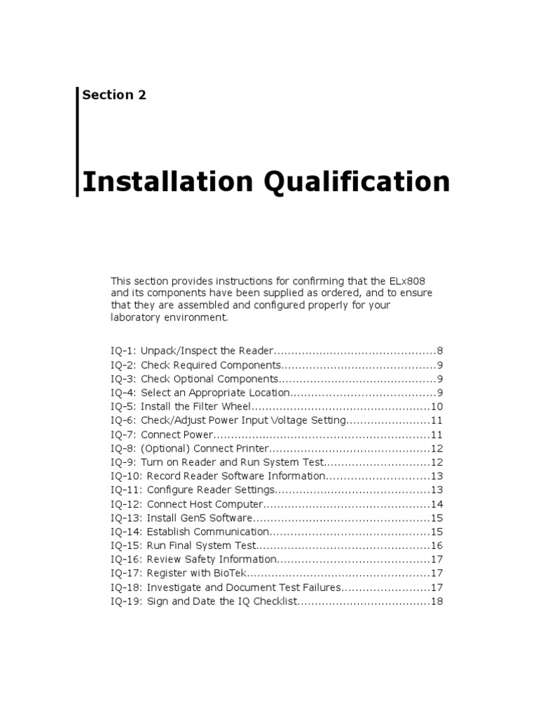 02 7341026 Rev E - Installation Qualification | PDF | Ac Power Plugs ...
