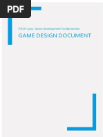 Game Design Document: ITECH 2001-Game Development Fundamentals