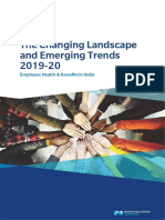 The Changing Landscape and Emerging Trends 2019-20: Employee Health & Benefits in India