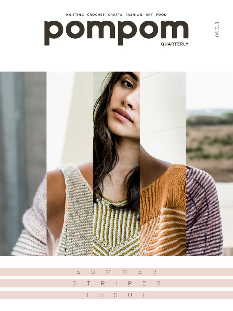 Pom Pom Quarterly 25 2018-06, PDF, Basic Knitted Fabrics