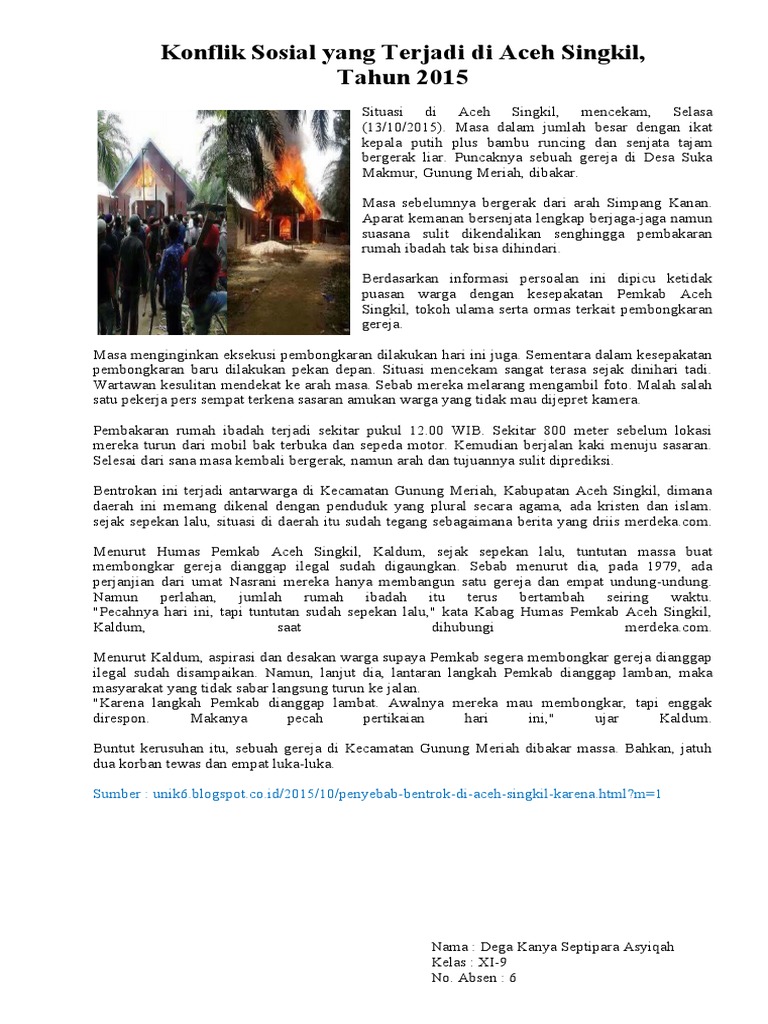 Ketangguhan Masyarakat Aceh di Tengah Kesulitan