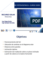 Clase 2 - Recurso Solar 1 - 2020