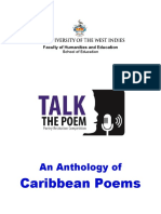 Caribbean Poems For Anthology - 2018