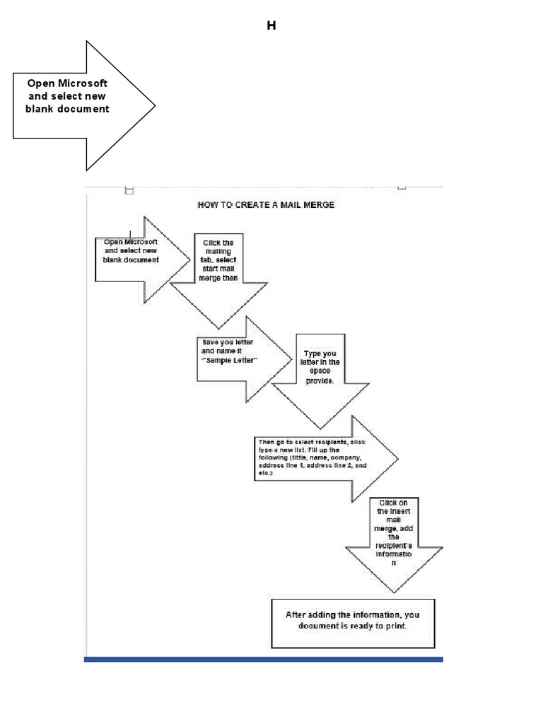 Open Microsoft and Select New Blank Document | PDF