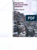 Planeta de Ciudades Miseria Mike Davis